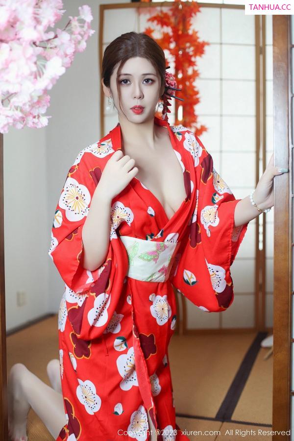 [XiuRen]高清写真图 2023.11.29 No.7736 月野兔美妞 和服美腿